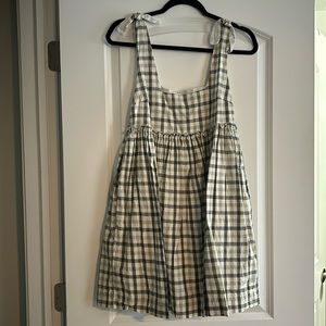 Plaid Urban Outfitters Bubble Dress